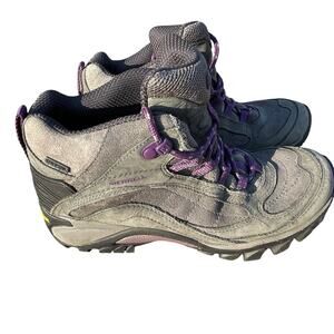 Merrell‎ Women's Size 8 Siren Waterproof Mid Leather Hiking Boot (J21494)